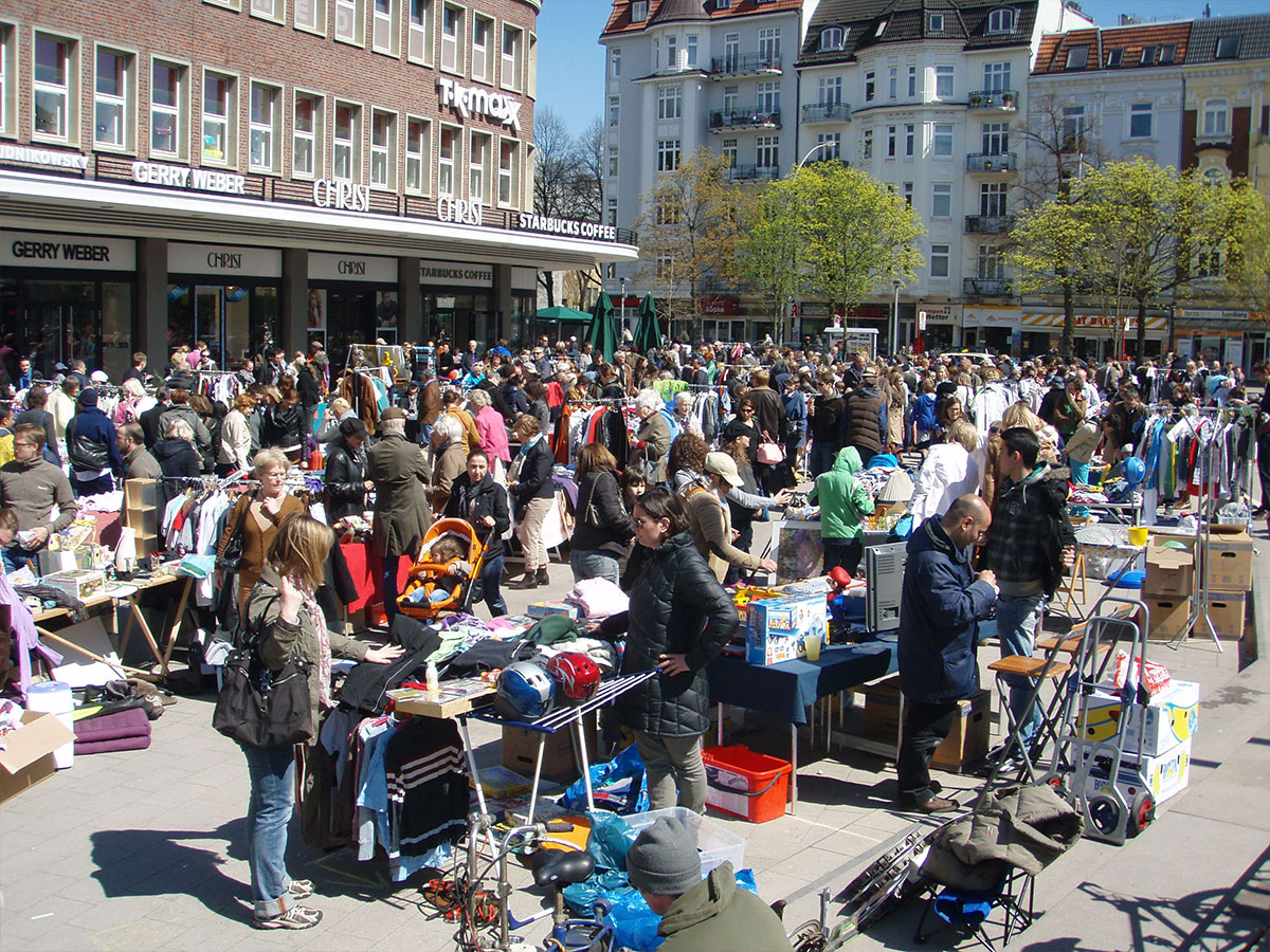 Flohmarkt Eppendorf Die freundlichen Flohmärkte in Hamburg Eppendorf